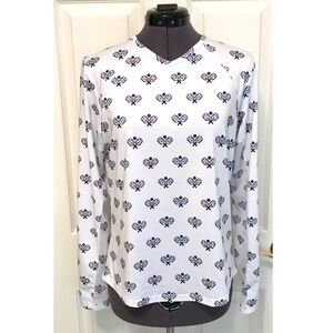 San Soleil Pickleball UnderServed Long Sleeve Tee UPF 50